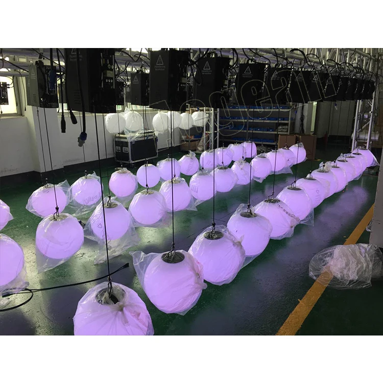  Кинетическая система RGB светодиодный подъемный шар Сфера 3D волшебный украшение светодиодное кинетическое освещение