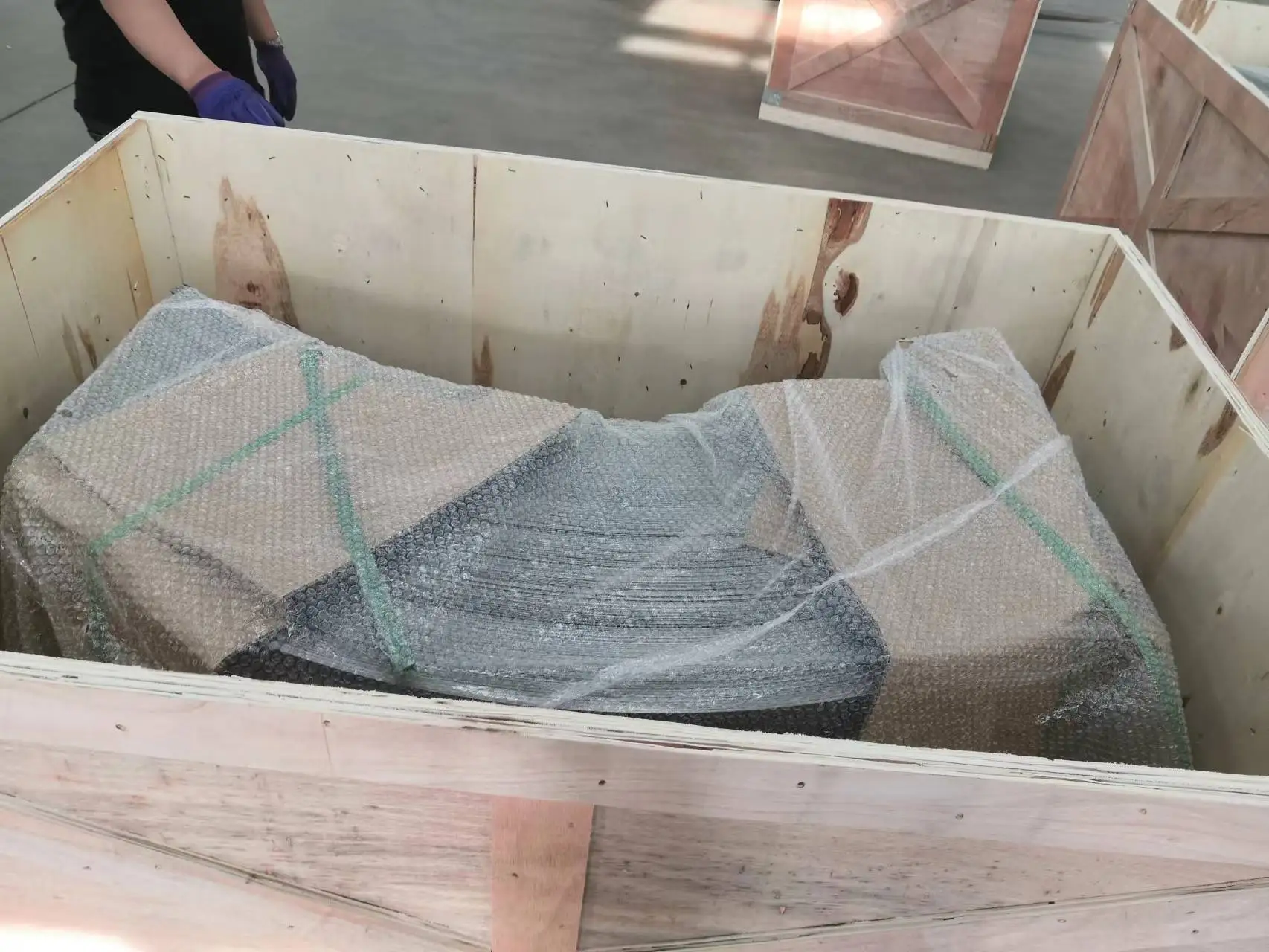 Stainless Steel Dust Cover For Belt Conveyor Used In Iron And Steel Factory