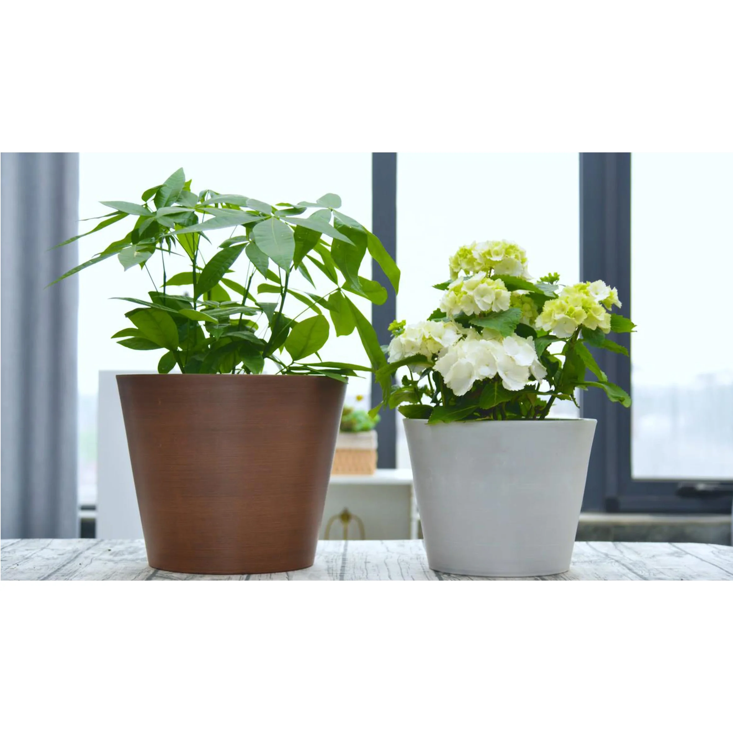 Greenship Manufacturer home hotel use succulent planter pot for plants flower decoration