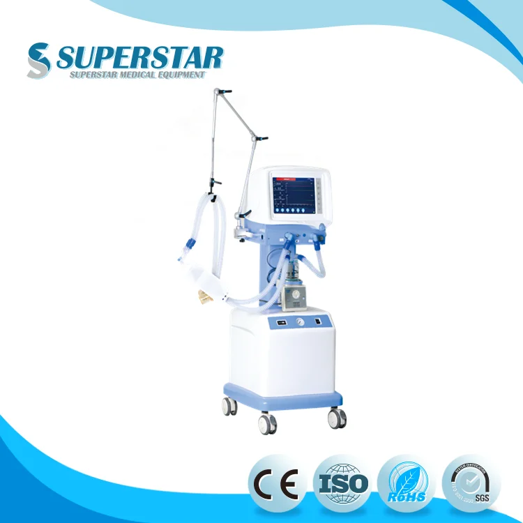 Hospital ICU Department S1100A Medical Ventilator for adult, pediatric and neonatal with certificate ISO