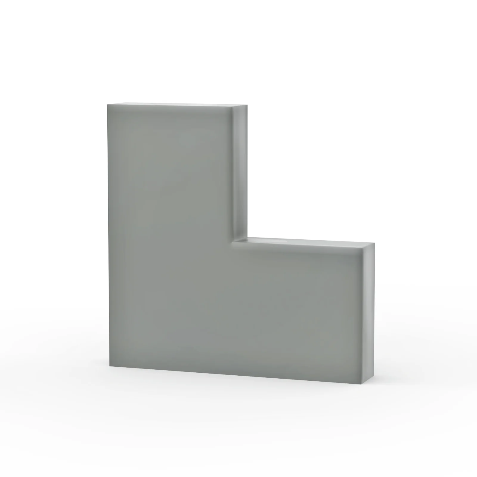 Bebricks 14719 Tile 2x2 Corner Building sets block parts for MOC colorful building brick toys with DIY groove in studs