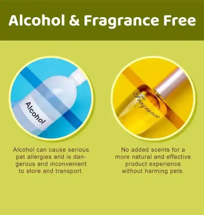 Animal skin calming gel