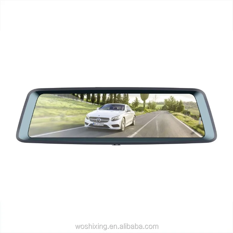 S9 10 inch streaming mirror dvr dash cam black box OEM service supplier NT96663 sony 323 car dvr dual lens china manufacturer