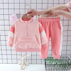 Top sell winter autumn kids clothing sets tracksuit kids boy baby girl set clothes 2pcs