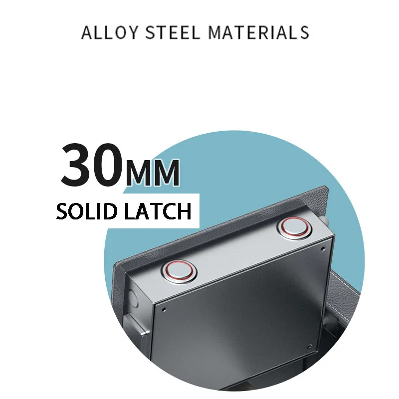 Wardrobe bottom mounted safe household small bottom cabinet all-steel security safes