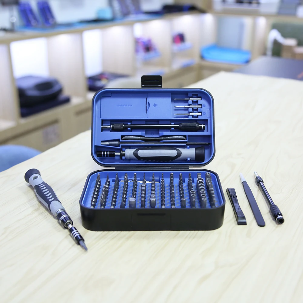 130 In 1 Precisieschroevendraaierset Phillips Torx Magnetische Schroevendraaier Bit Professional Reparatiekit Voor iPhone