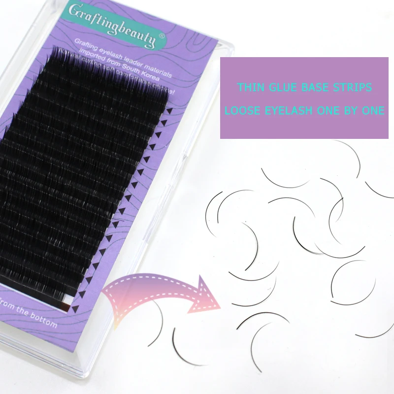 Individual Eyelash Extensions Supplies Wholesale Volume False eyelashes extension lash trays