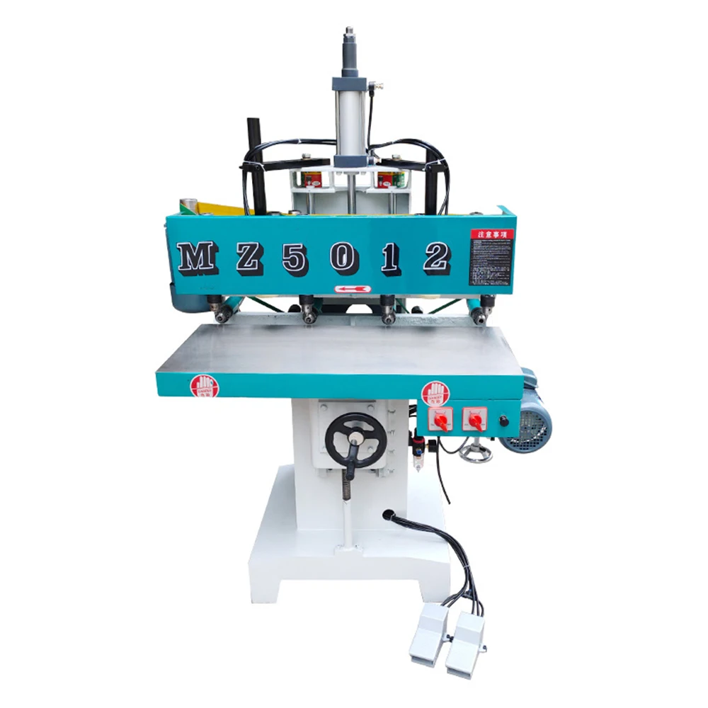 MZ5012 Woodworking Machinery Woodworking mortising machines Vertical and Horizontal Three-hole Adjustable mortiser woodworking