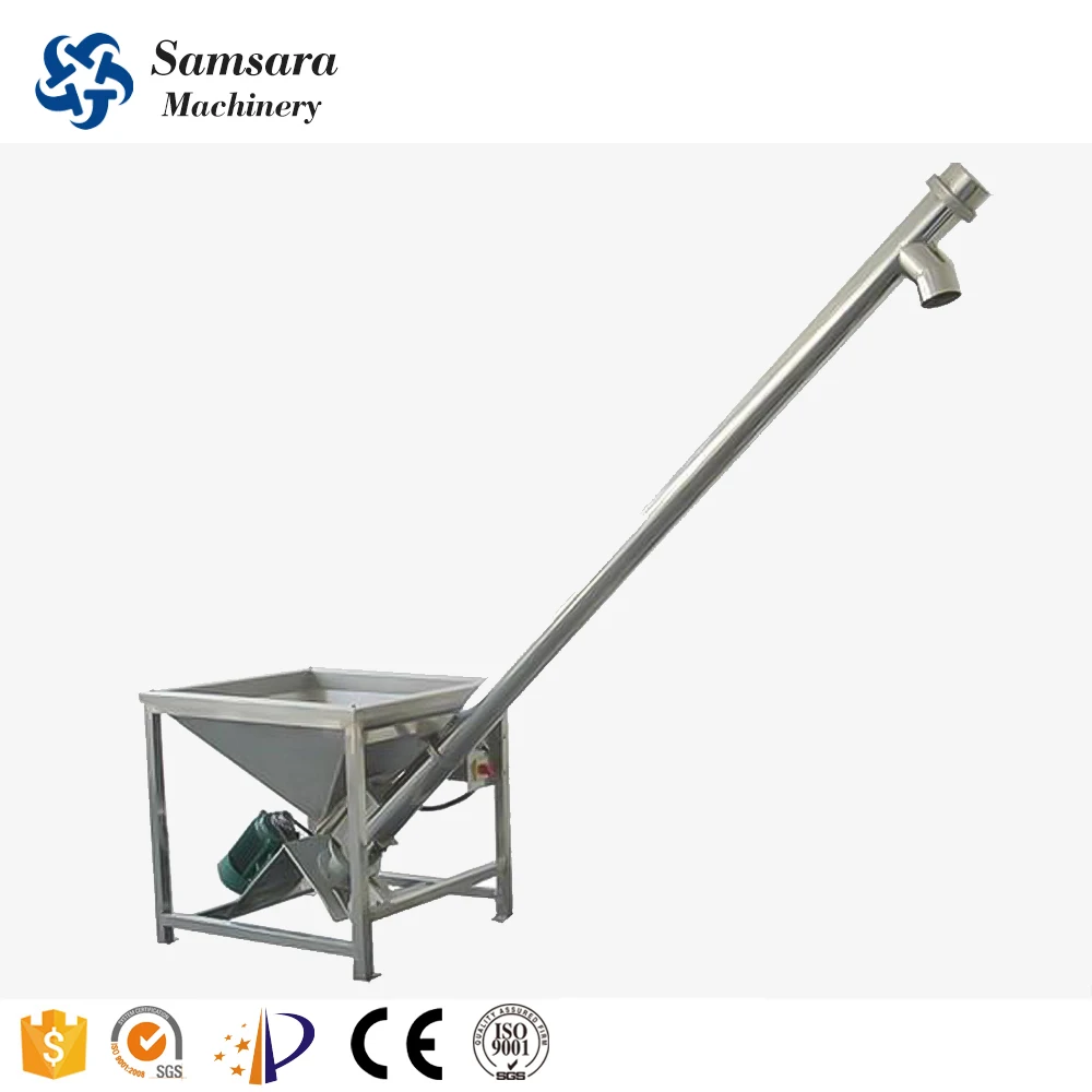 PVC Granule Powder Screw Loader Screw Loader for Conveying Plastic Pellet Granule and PVC Powder
