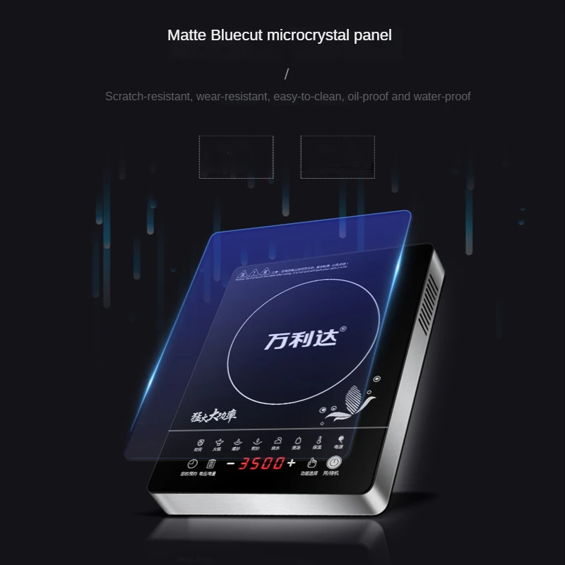 Low Price Wholesale 3500W  Kids Safety Lock Induction Cooker Sensor Touch Electric Induction Cookers Cooktop