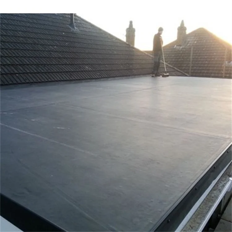 Плоская крыша водонепроницаемые покрывающие материалы пвх EPDM TPO гидроизоляционный мембранный лист