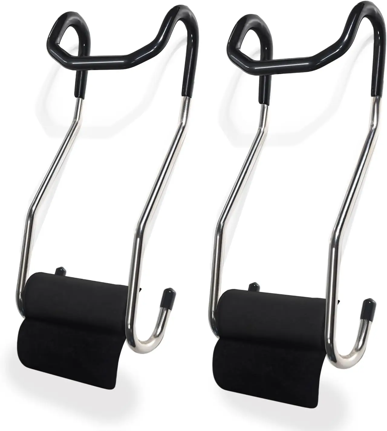 Wellshow Sport Dumbbell Spotter Hooks Barbell Attachment for Shoulder and Chest Bench Press Hanging Dumbbells