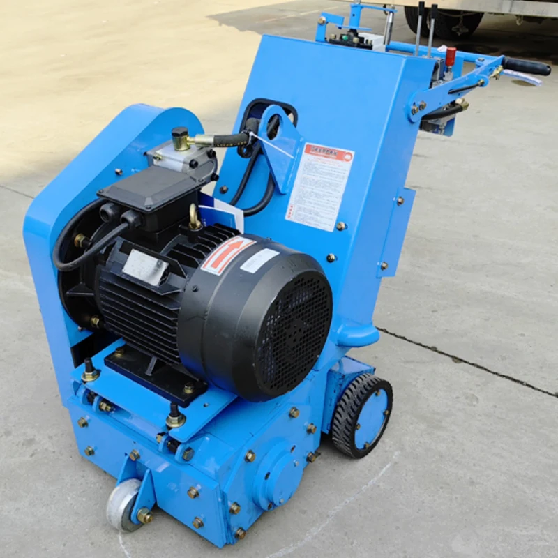 Mini Work Hand Push Gasoline Diesel Electric Road Floor Heating Scarifier Milling Machine
