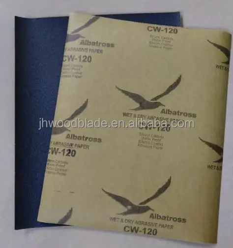 Silicone carbide sand paper set sanding sheet coarse sandpaper supplier