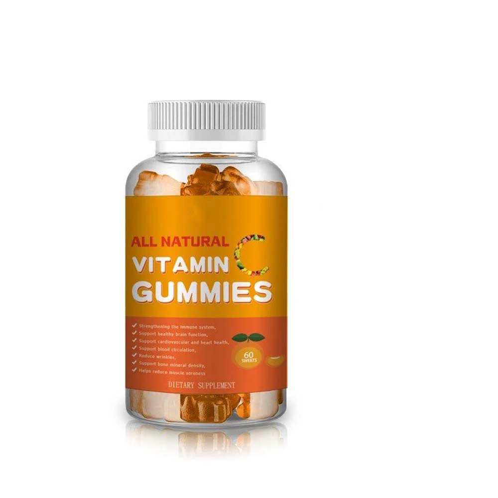 Private brand booster booster for immune support supplement chewing vitamin C gummies