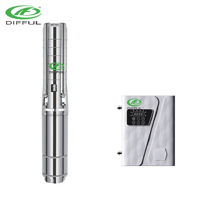 difful solar pump  10hp submersible solar water pump   solar water pump for agriculture farm irrigation
