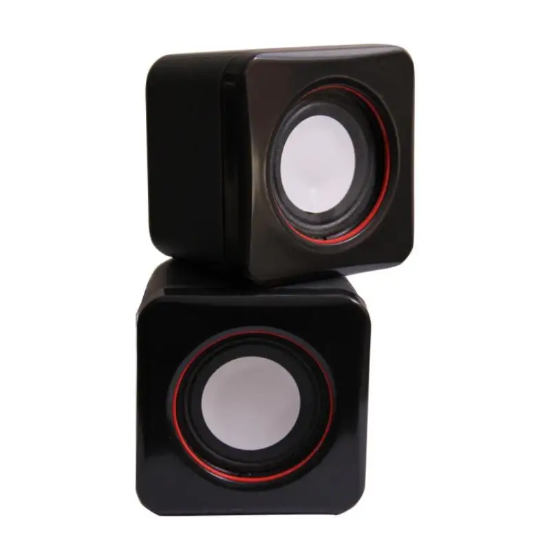 JEQANG Promotion Factory Wholesale Hot Selling Trending 2022 New Products 101C USB Connecting Square Computer Mini Speaker