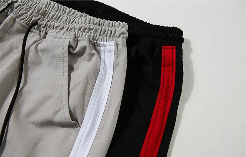 Men Pants Hip Hop Joggers Pants 2023 Male Trousers Mens Joggers Solid Multi-pocket Pants Sweatpants