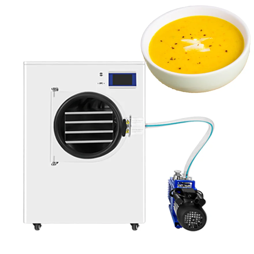 Easy Save Carry Mushroom Bean Soup Boiling water Freeze Dried Fruit Flower Juice Powder Home Food Dryer Machine Freeze Dryer