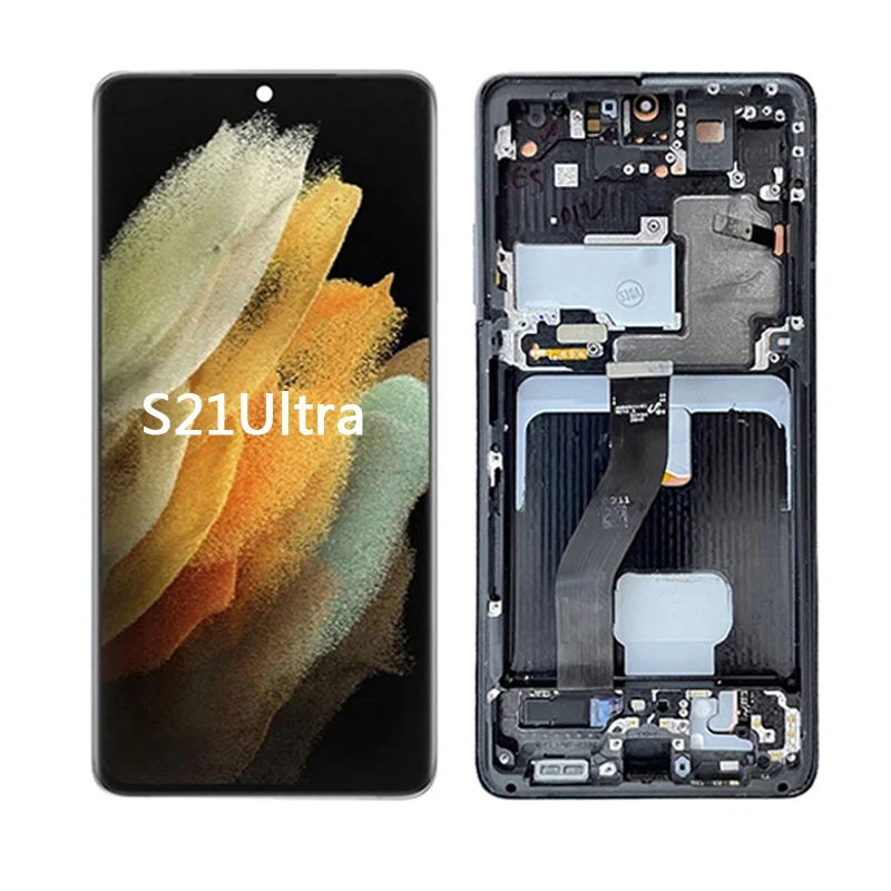 Original LCD Display Screen for Samsung Galaxy S21 Ultra Plus FE Screen Replacement Touch Panel FOR Samsung S20 Plus Ultra S20FE