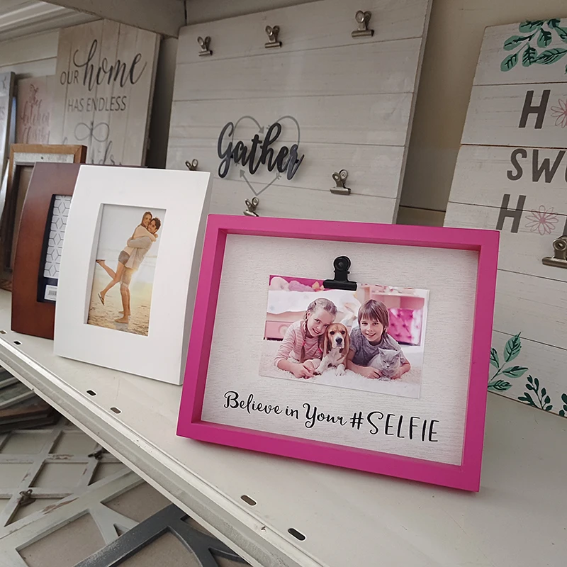 Wholesale custom new creative children photo frame for home decoration wedding party venue