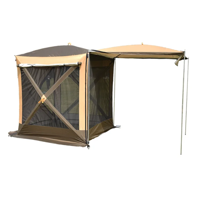Portable Instant Anti-UV Sun Shade Tent Outdoor Pop up Folding Truck Car Rear Tent For Camping Hiking