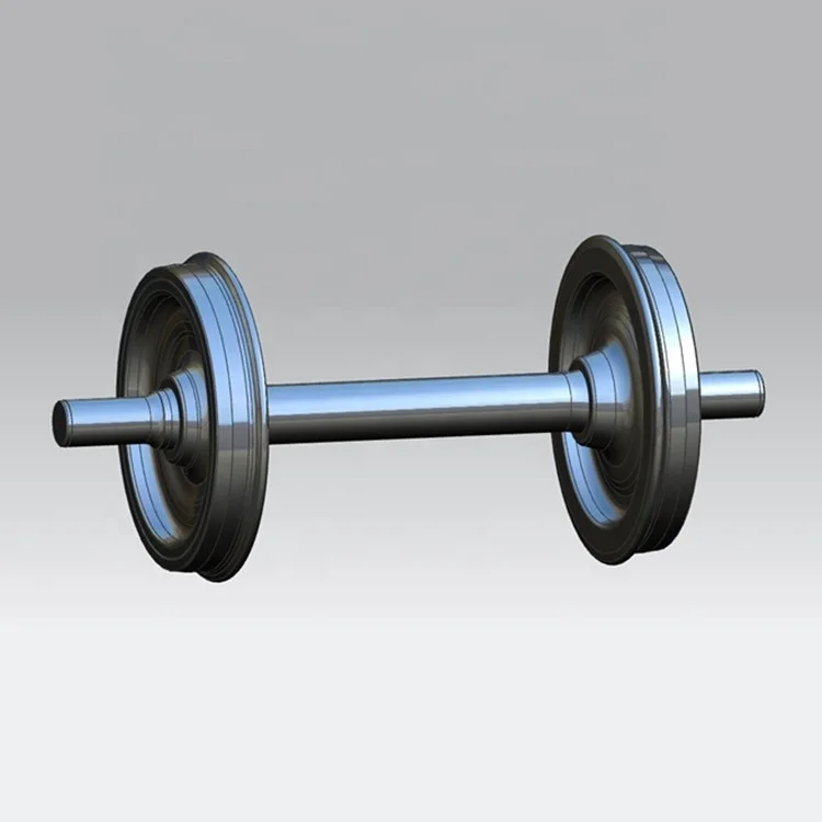 Standard used railway wagon wheel set for hot sale 760mm