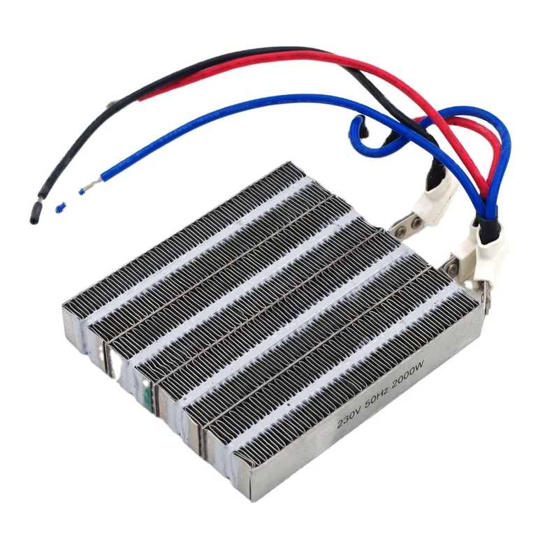 High efficiency thermostatic heater for automobile fan heater PTC ceramic heater element