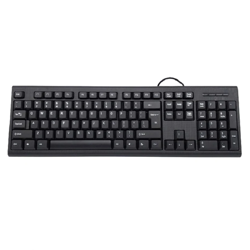 cheap price customized language Classic office design USB Wired Keyboard (1600115542745)