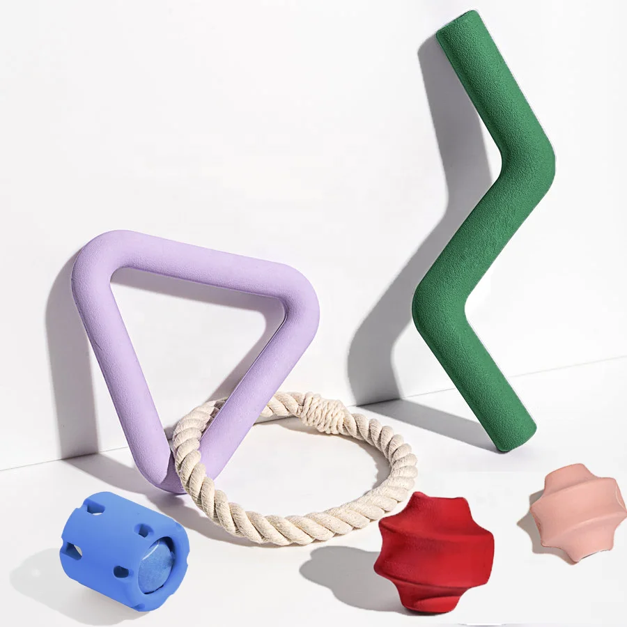 Лидер продаж 2023 экологически чистый индивидуальный шар из натурального каучука Интерактивная Автоматическая игрушка для жевания собак комплект агрессивных жевательных