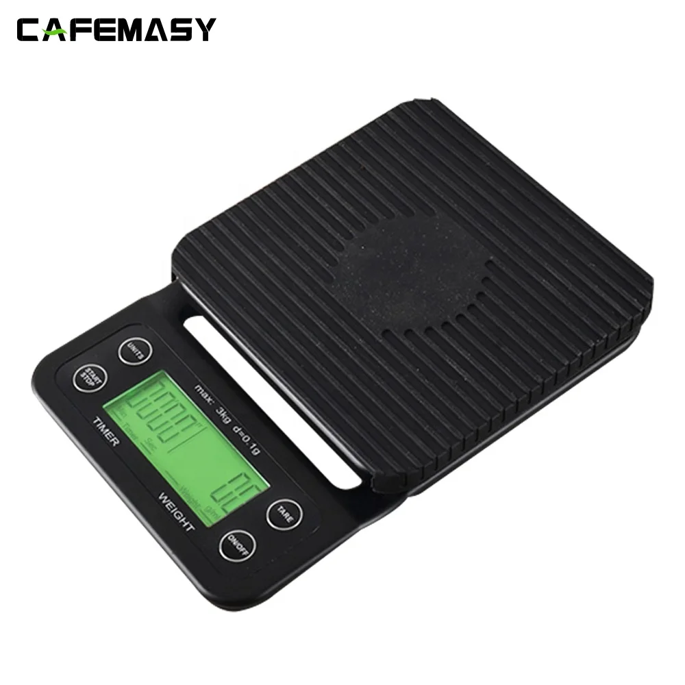 3kg/0.1g High Precision LCD Digital  Scales Electronic Kitchen Scale With Timer Drip Coffee Scale