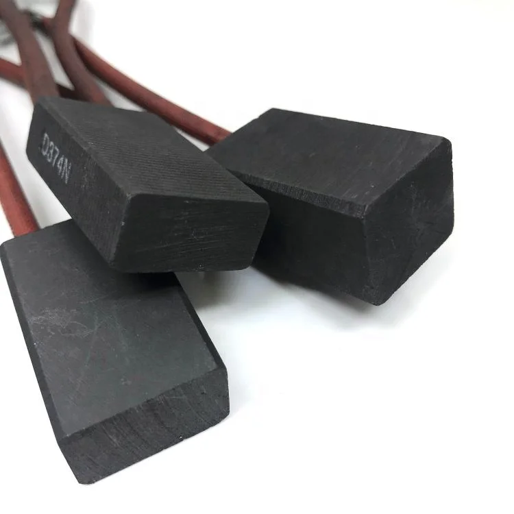 
D374N electric graphite carbon brushes 374 for exciting dynamo and DC generators 