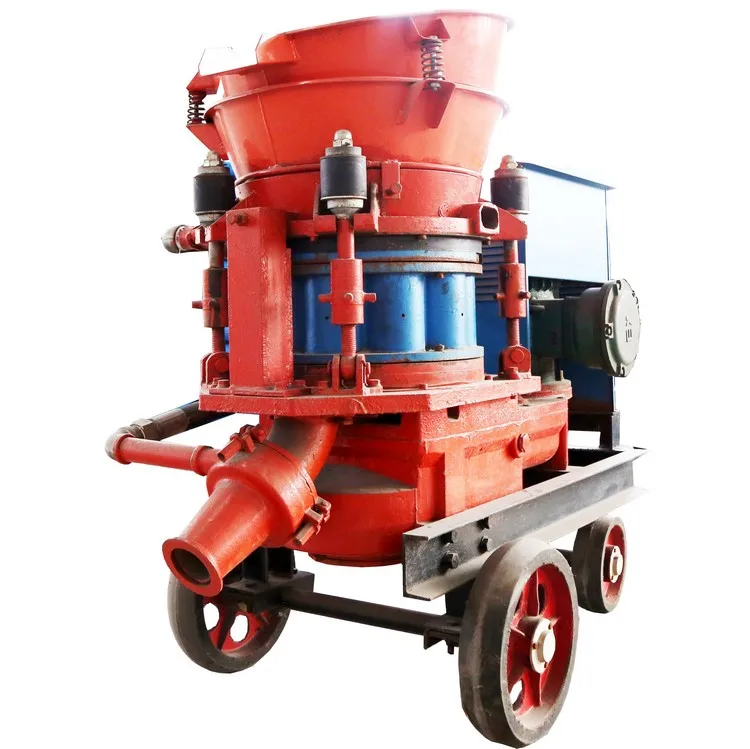 High Output Small Shotcrete Machine Cement Mortar Spraying Machine Concrete Injector Cement Gun