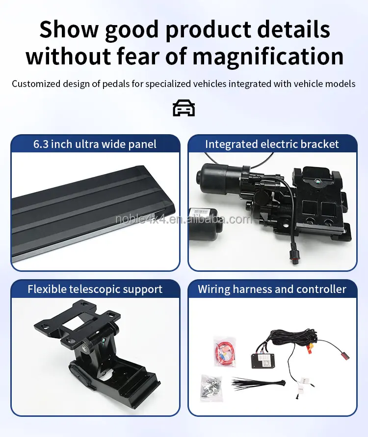 New style Pickup 4x4 powered steps Electric side step For Chevrolet SILVERADO 1500 2019 2023 step board auto parts