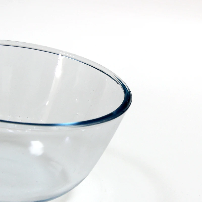 Новая стеклянная Салатница, термостойкая стеклянная миска для микроволновой печи