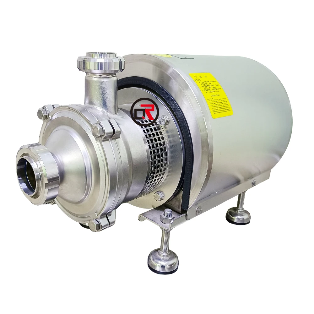 stainless steel mechanical seal sanitary SS316L cip sanitary self-sucking beer pump