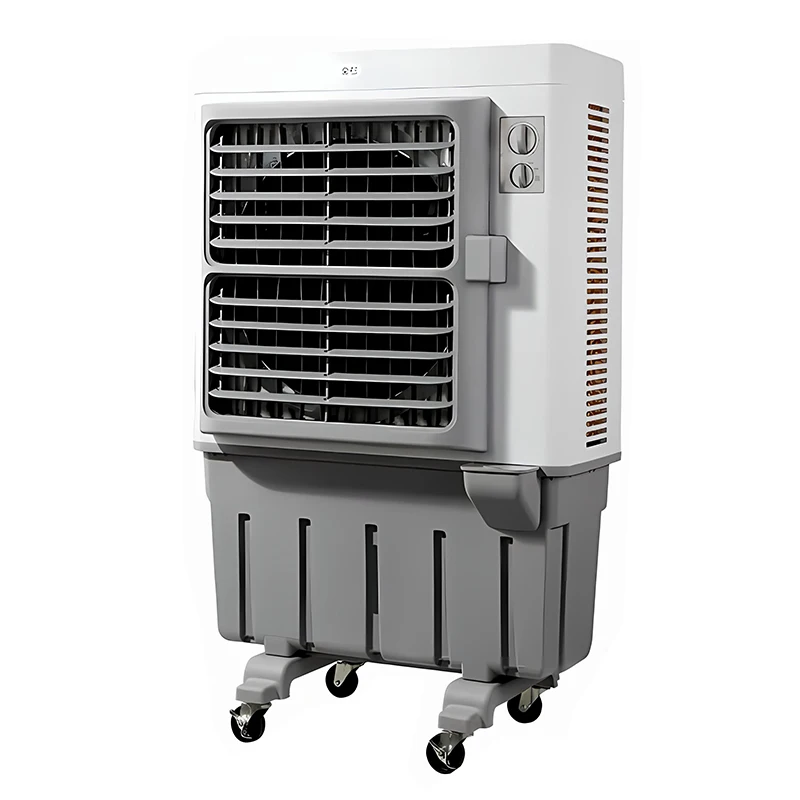 Huge water tank 45L  Easy Movable Industrial Commercial Evaporative Water Air Cooler for super mall