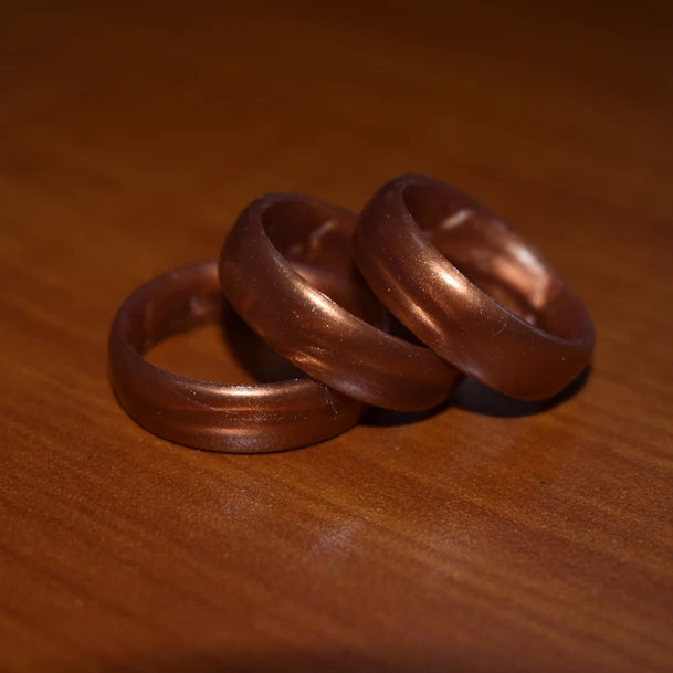 
2020 Wholesale Small Lovely Popular Silicone Masonic Wedding Ring,Running ring 