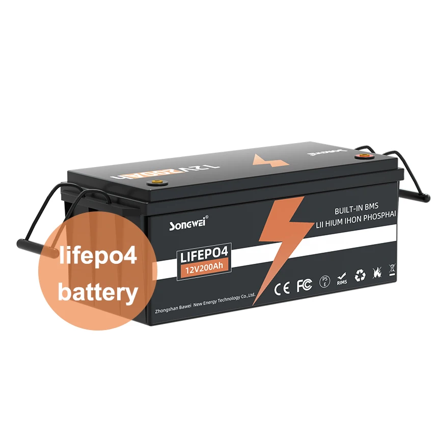 Deep Cycle lifepo4 battery lithium ion 12v 200ah Solar Storage Battery Gel 12v 200ah Lead Acid Batteries