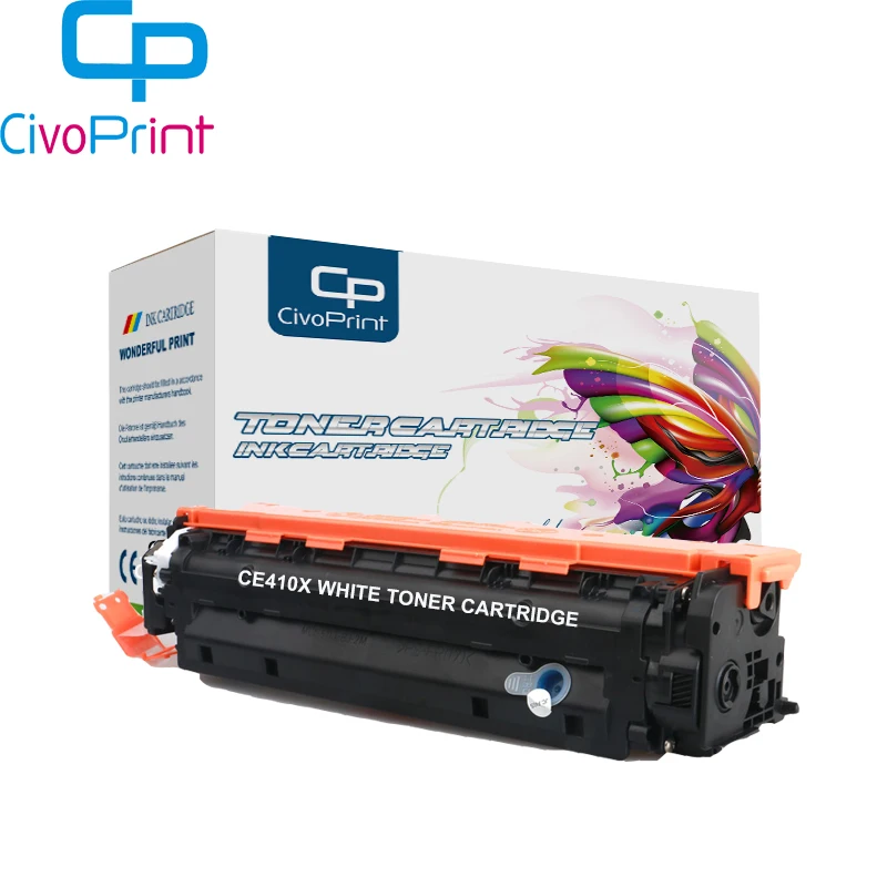 Белый тонер-картридж Civoprint CE410 410X совместимый с Laser Pro Color M351W M451dn M451dw M451nw MFP M375nw M475dn тонер 305a