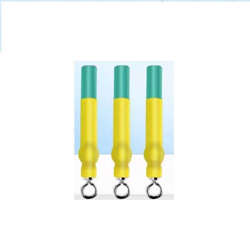 Quick Sub Line Clamp Copper Head Rubber Bobber Silicone Anti Winding Float Seat Fishing Float Rotation Buoy Seat