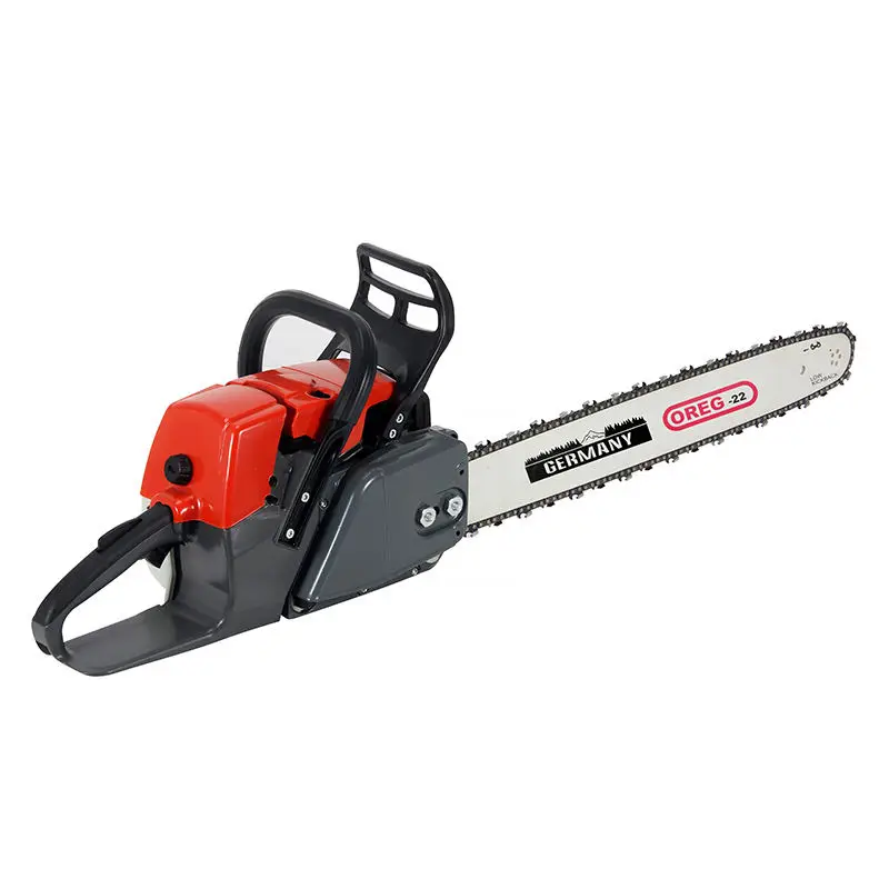 Bison Petrol Chainsaw Hand Held Motor 45Cc Chain Saw