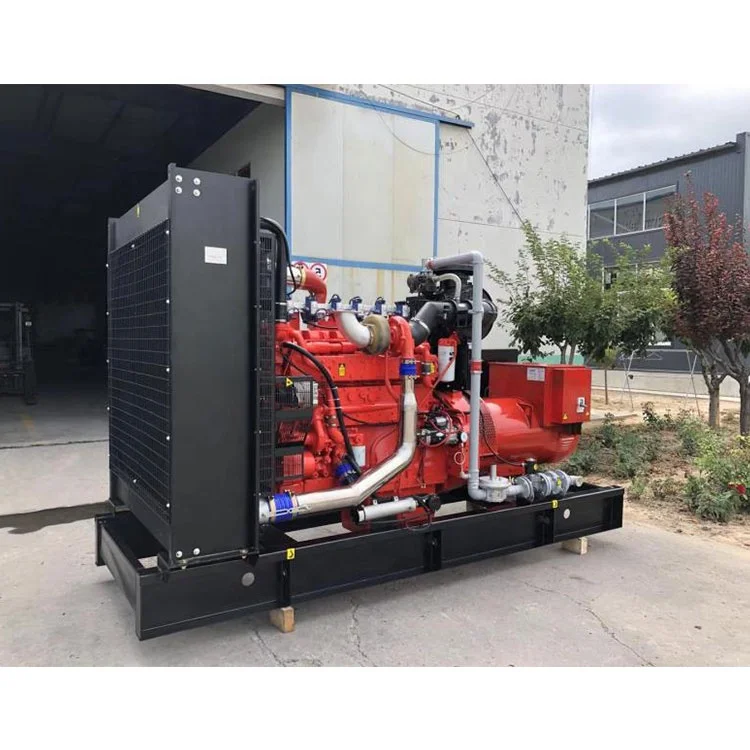 Natural Gas Generator 200kw Genset Generating Set 250kva for industry water cooled