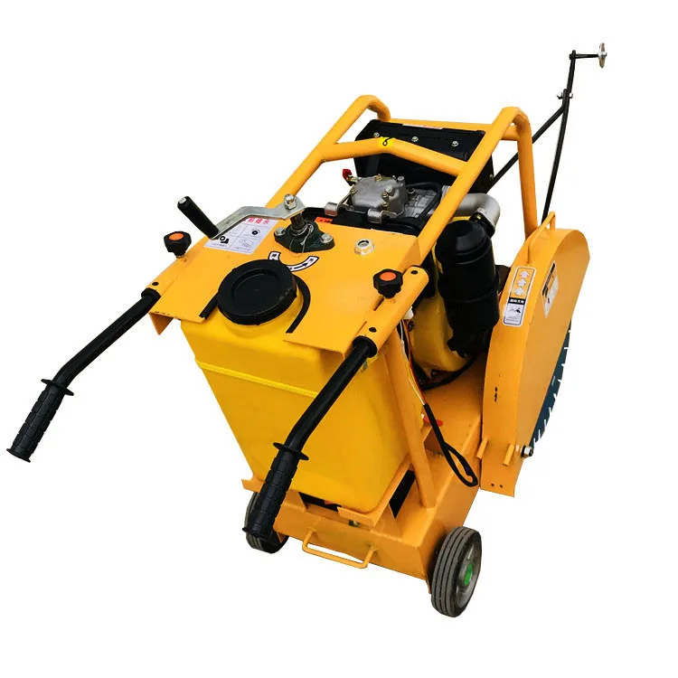 
gasoline water jet concrete cutting machine cutting concrete saw 