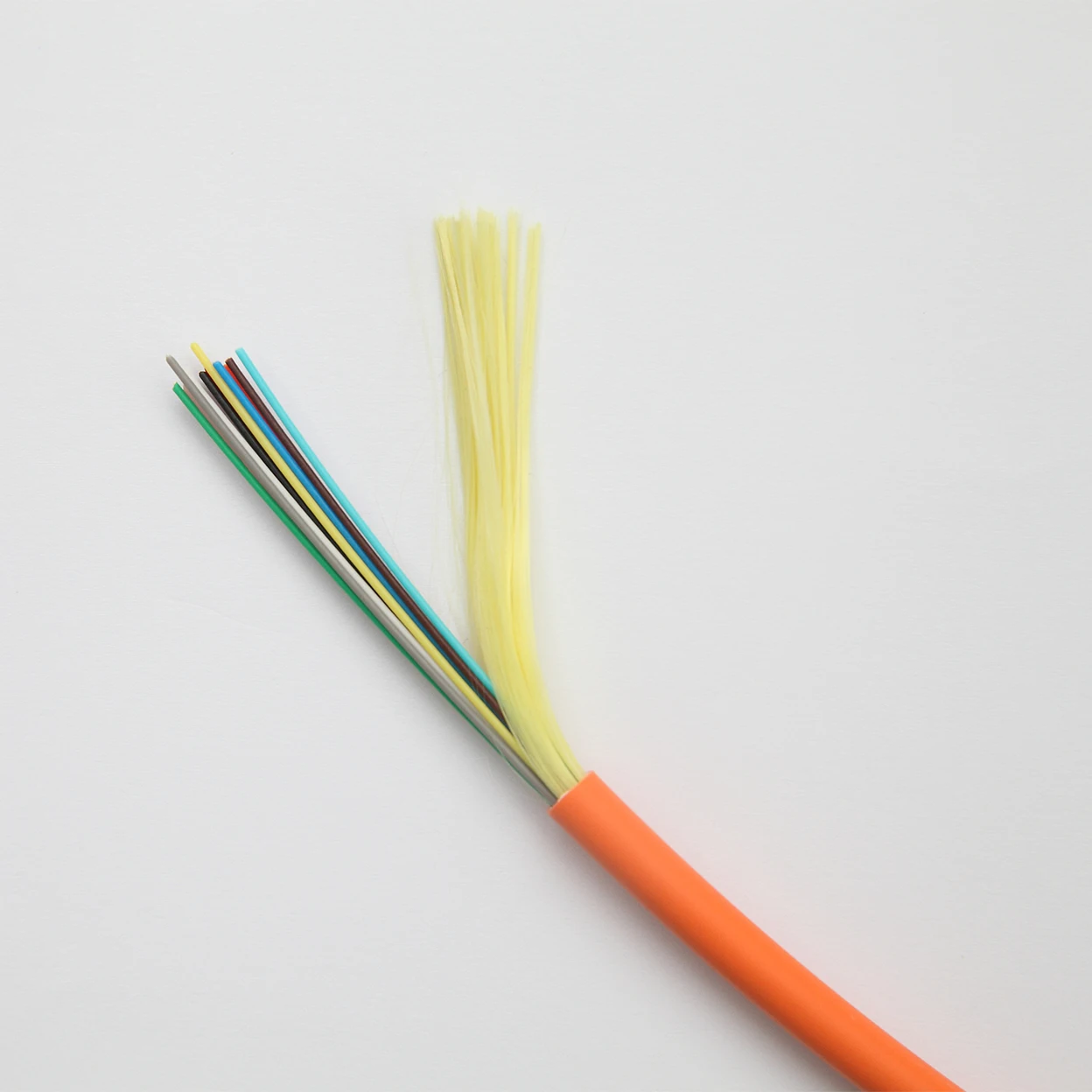 Oem 10  Indoor 1000M 4 Core Multimode Adss Fiber Optic Cable