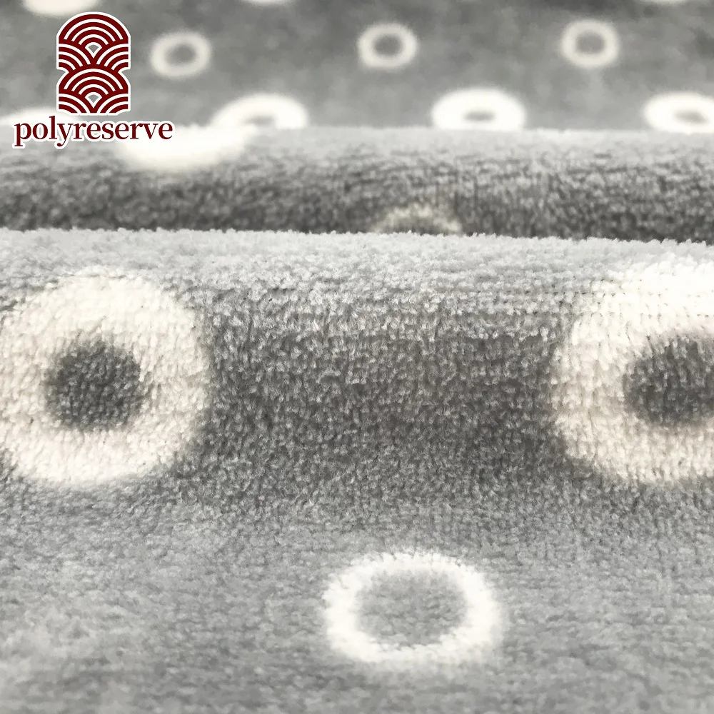 Polyreserve Factory Direct Sale Two Side Printed Coral Fleece 100% Polyester Manufacturer