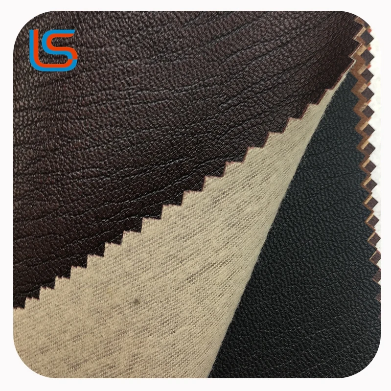 
factory wholesale artificial synthetic pvc vinyl leather for sofa 
