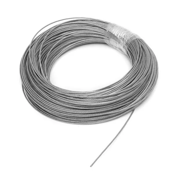 Supply Cheap Price galvanized steel wire rope 1*7