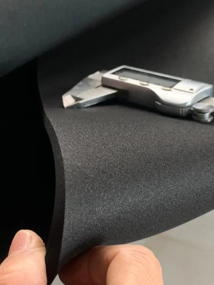 Wholesale Black White Flame Retardant Shock Absorbing Seal New Energy Vehicle Rubber CR Foam Cotton Pad