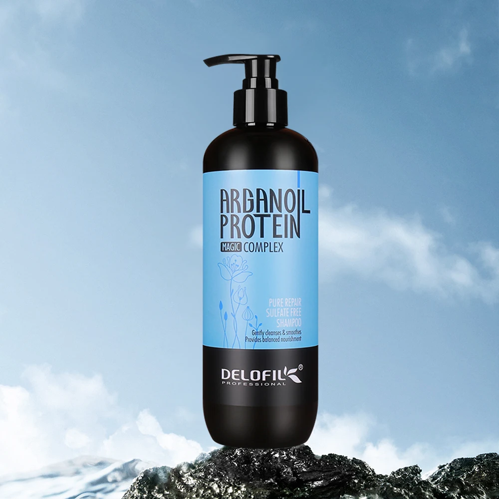 Кератиновый питательный шампунь для волос